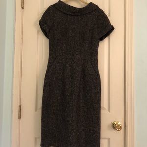 BANANA REPUBLIC BROWN TWEED DRESS CAREER WORK